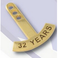 Stock Curved Year Tabs - 24 Years